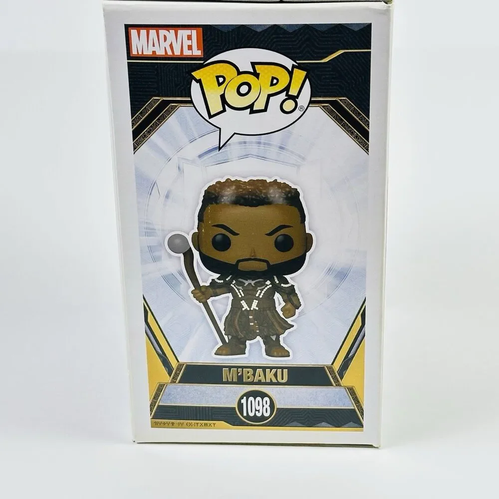Funko Pop Lot of 4 Black Panther Wakanda Forever Queen Ramonda Nakia M’Baku NIB